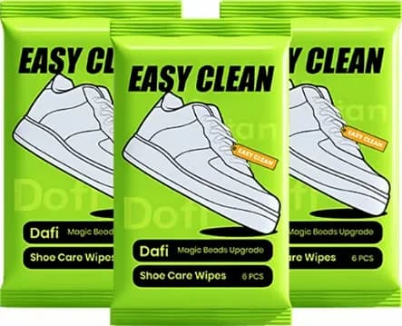 Quick-Clean Shoe Cleaning Wipes, 3-Pack - View 1