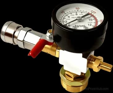 Air Tank Valve Adapter Four-Way Connector with Valve - View 1