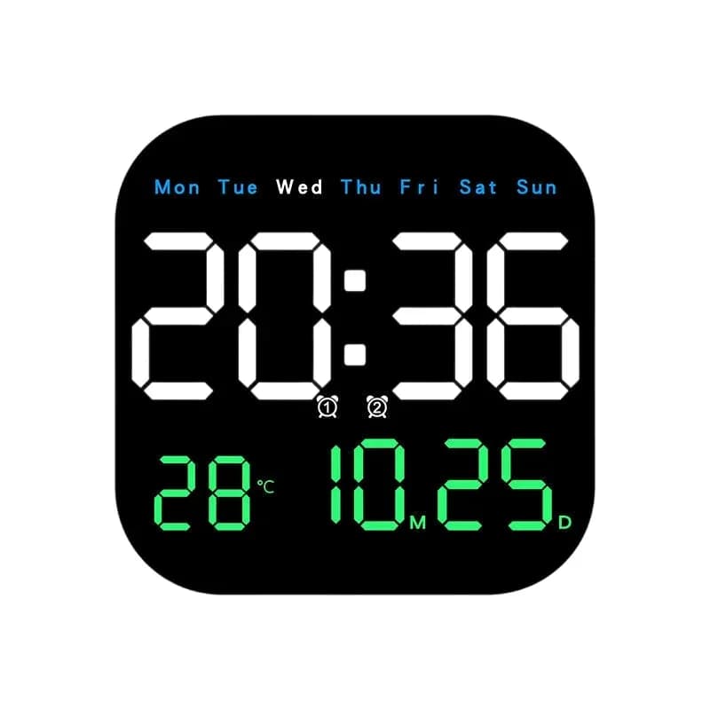 Multifunctional Digital Alarm Clock for Home & Office - View 1