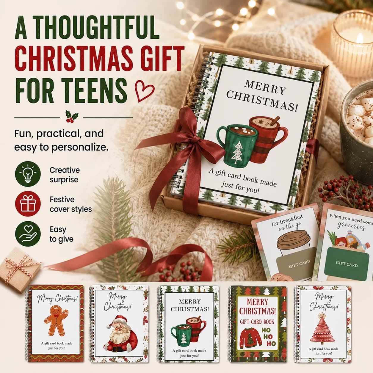 Christmas Gift Card Book 🎄 - View 5