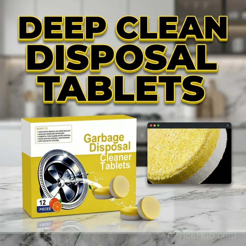 Deep Clean Garbage Disposal Cleaning Tablets, 12-Count Box - View 2