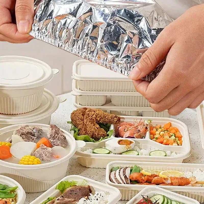Reusable Aluminum Foil Food Covers - Kitchen - View 9