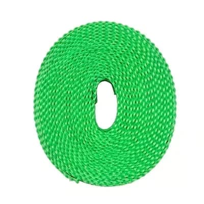 Portable Clothesline for Outdoor & Home, Green, 5M - View 1