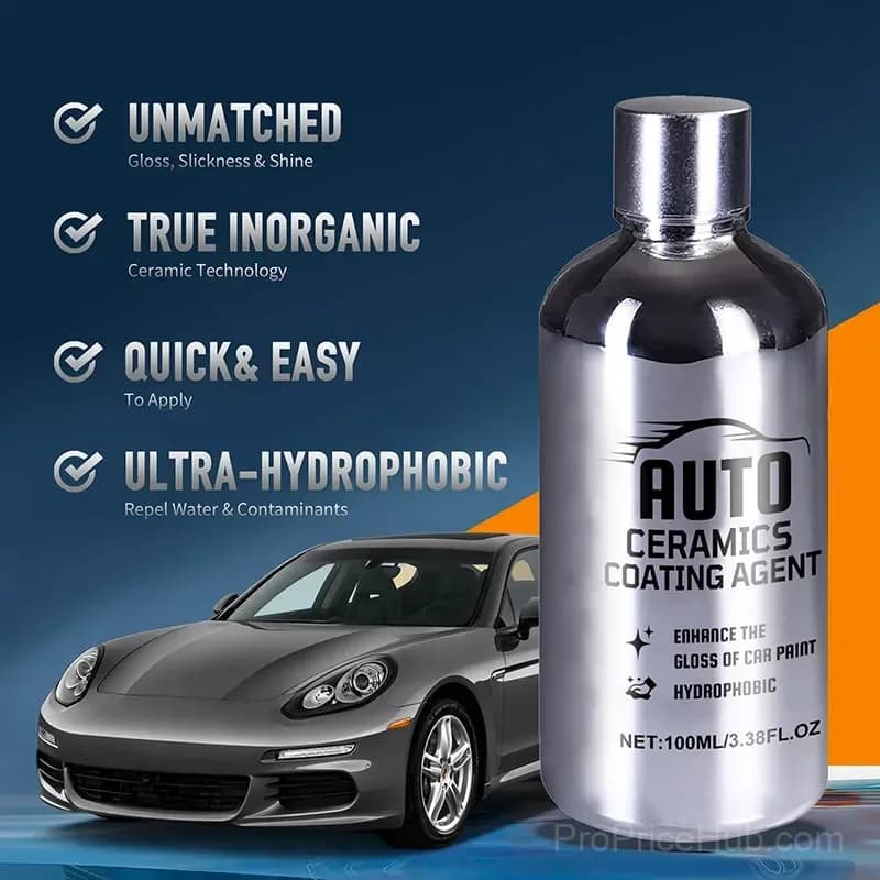 Quick-Acting Auto Ceramic Coating for Showroom Shine - View 2