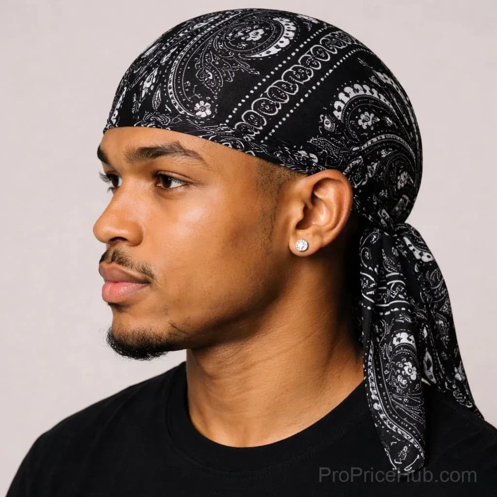 Paisley Cooling Headscarf Cap - View 5