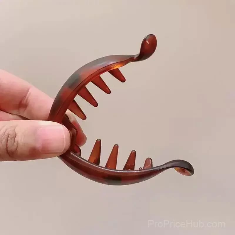 4-Pack Mini Non-Slip Banana Hair Clips for Thin/Fine Hair - View 5