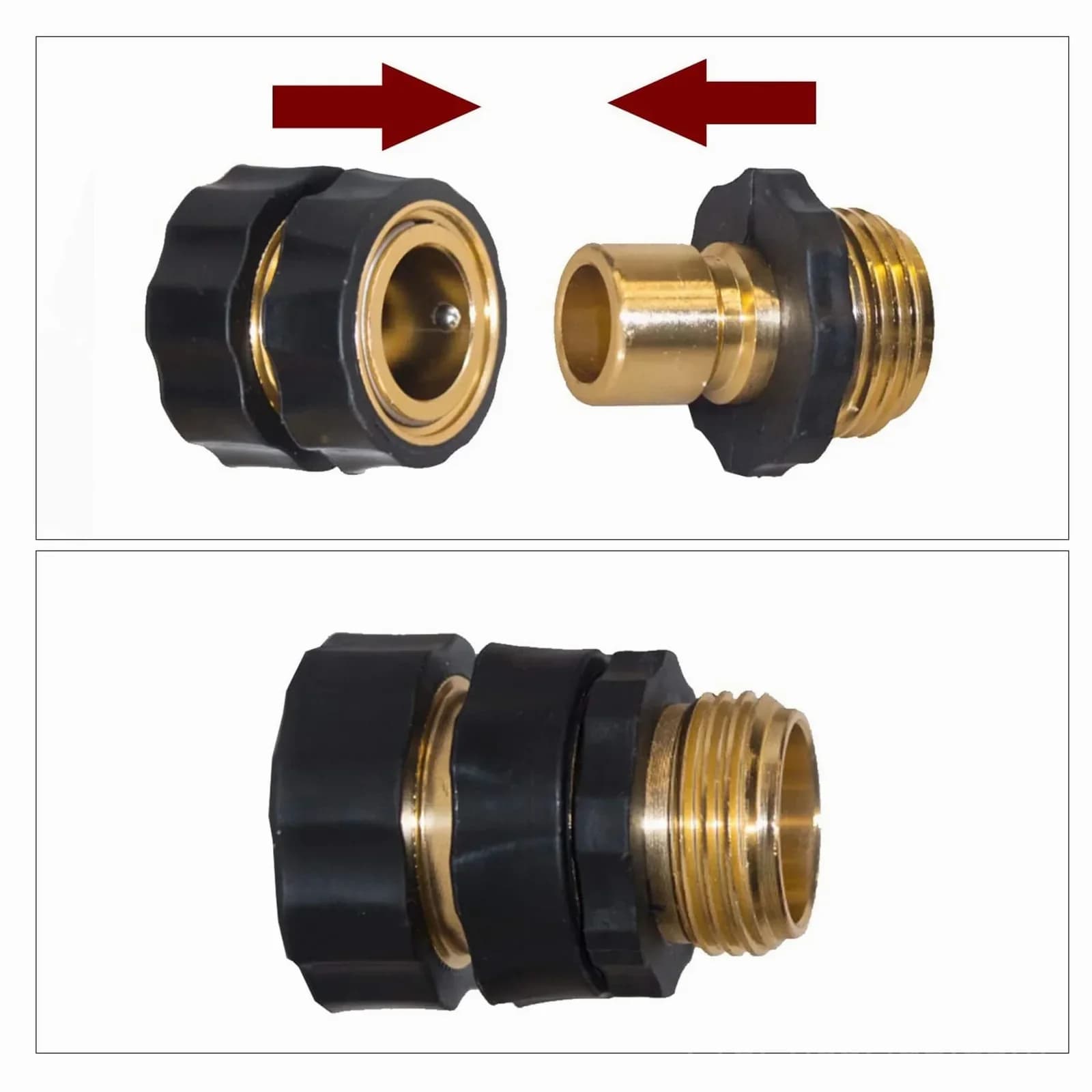 Garden Hose Anti-Kink Connector - View 5