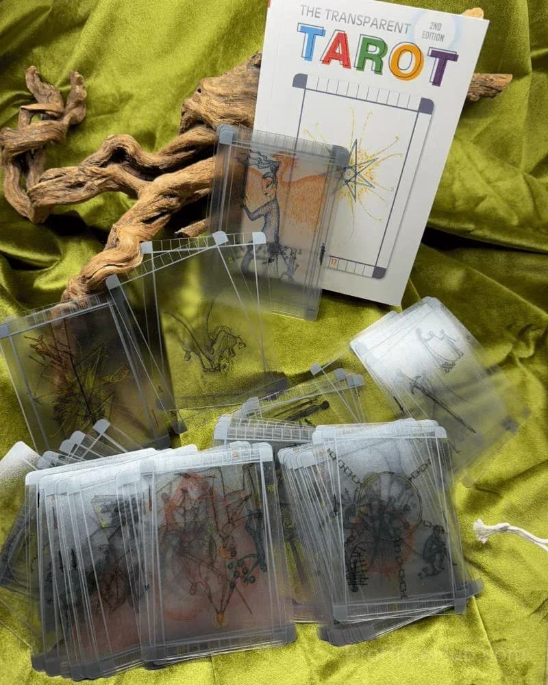 Mystical Transparent Tarot Deck – Updated 2nd Edition - View 2