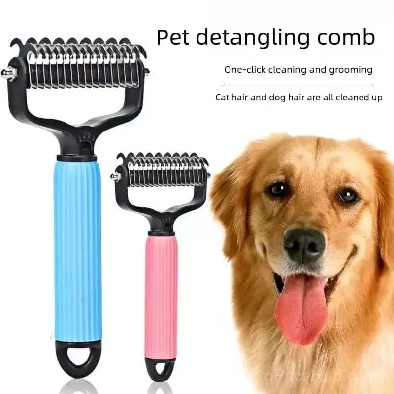 Universal Dog Detangling Comb - Grooming Tool - View 1