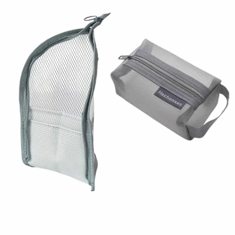 Portable Lightweight Travel Toiletry Bag, White, 1 Piece - View 19