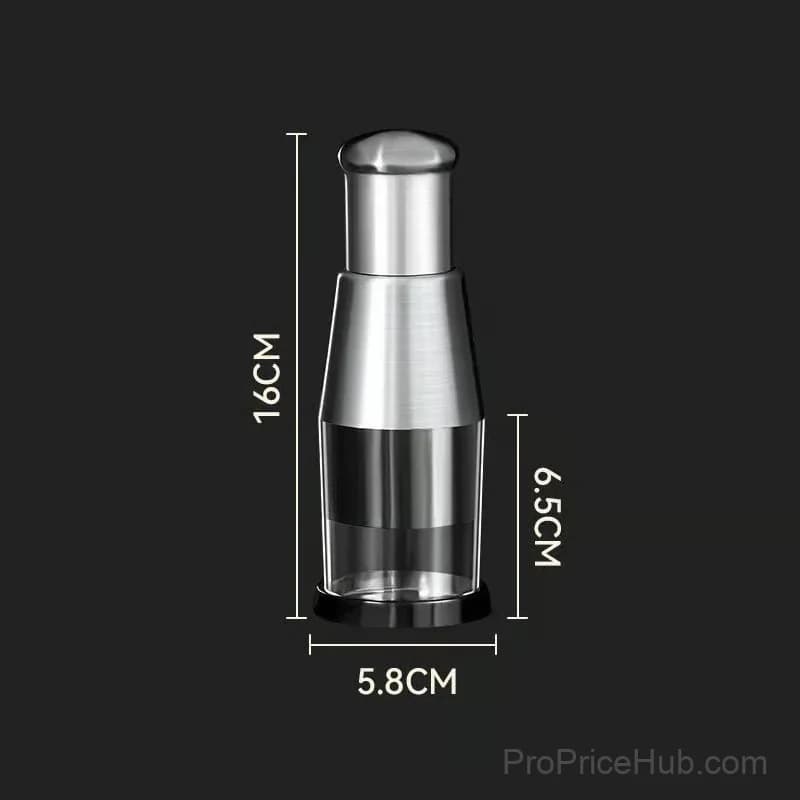 Black Stainless Steel Garlic Grinder Kitchen Tool - View 1