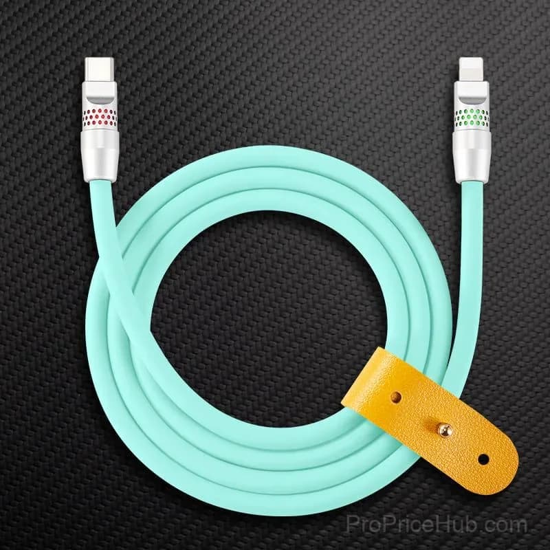100W Fast Charging Cable with RGB Glow - View 33