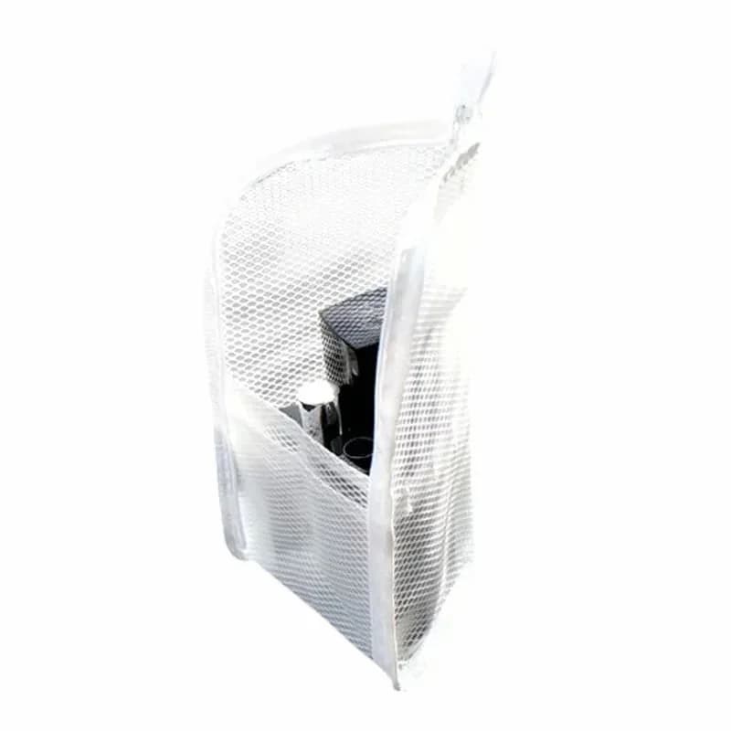 Portable Lightweight Travel Toiletry Bag, White, 1 Piece - Main