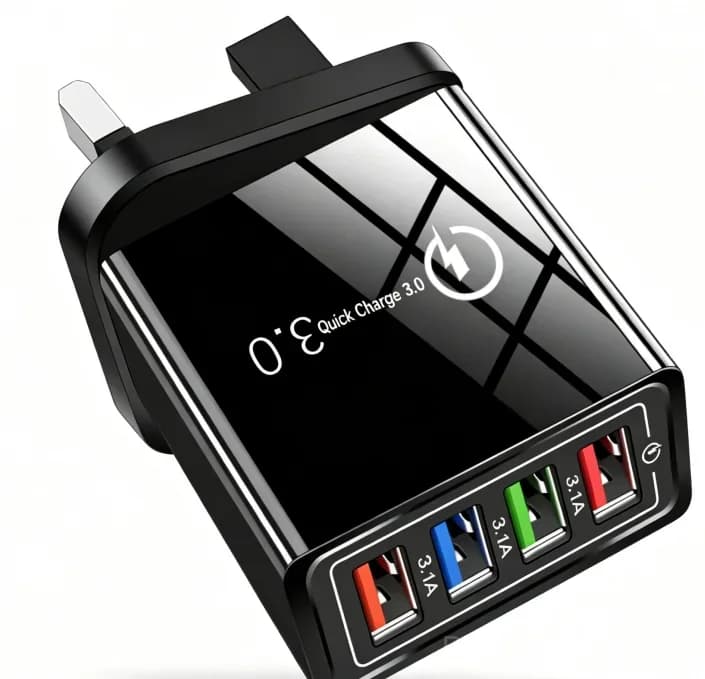 The Charger Big Tech Hates⚡4-Port Quick Charge 3.0 + AI Performance Boost - View 9