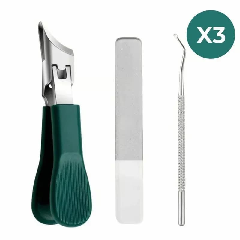 Premium 3-Piece Eagle Beak Nail Clipper Set - Alt