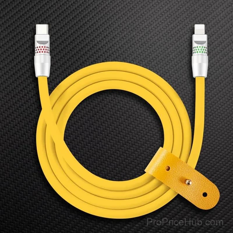 100W Fast Charging Cable with RGB Glow - View 39