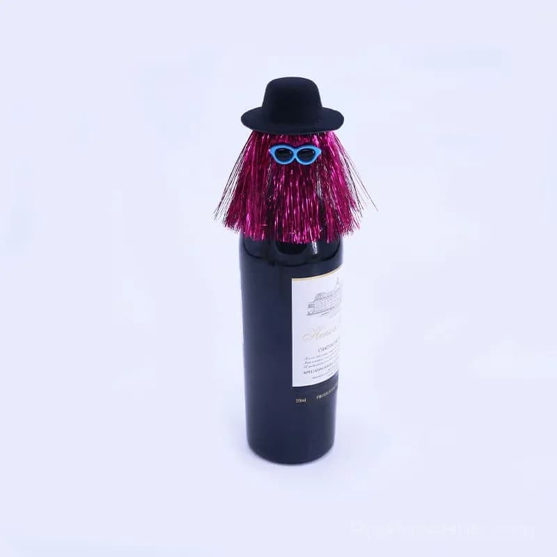 Purple Halloween Wine Bottle Cap Decoration Ornament - View 5