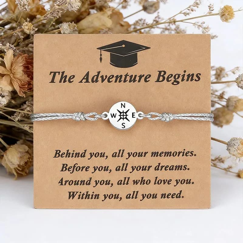 2026 Graduation Compass Bracelet – Gift for Graduates - View 8