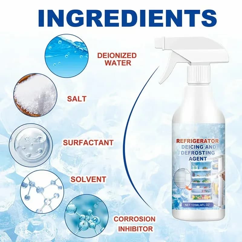 Fridge Freezer Defrosting Spray, 120 mL Bottle - View 3