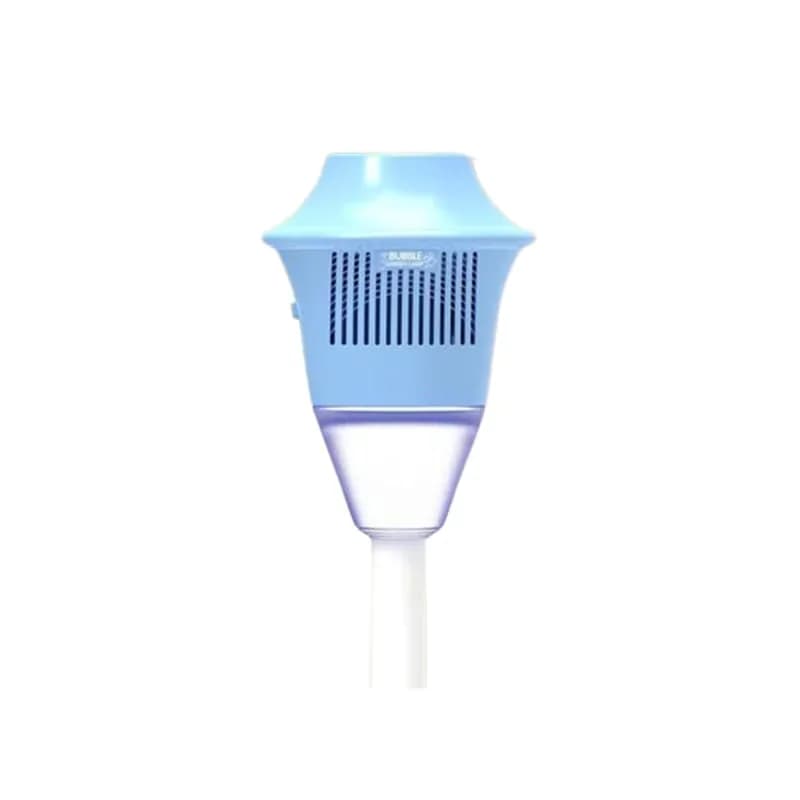 Kids Electric Bubble Maker, Street Lamp Design, Red - View 2