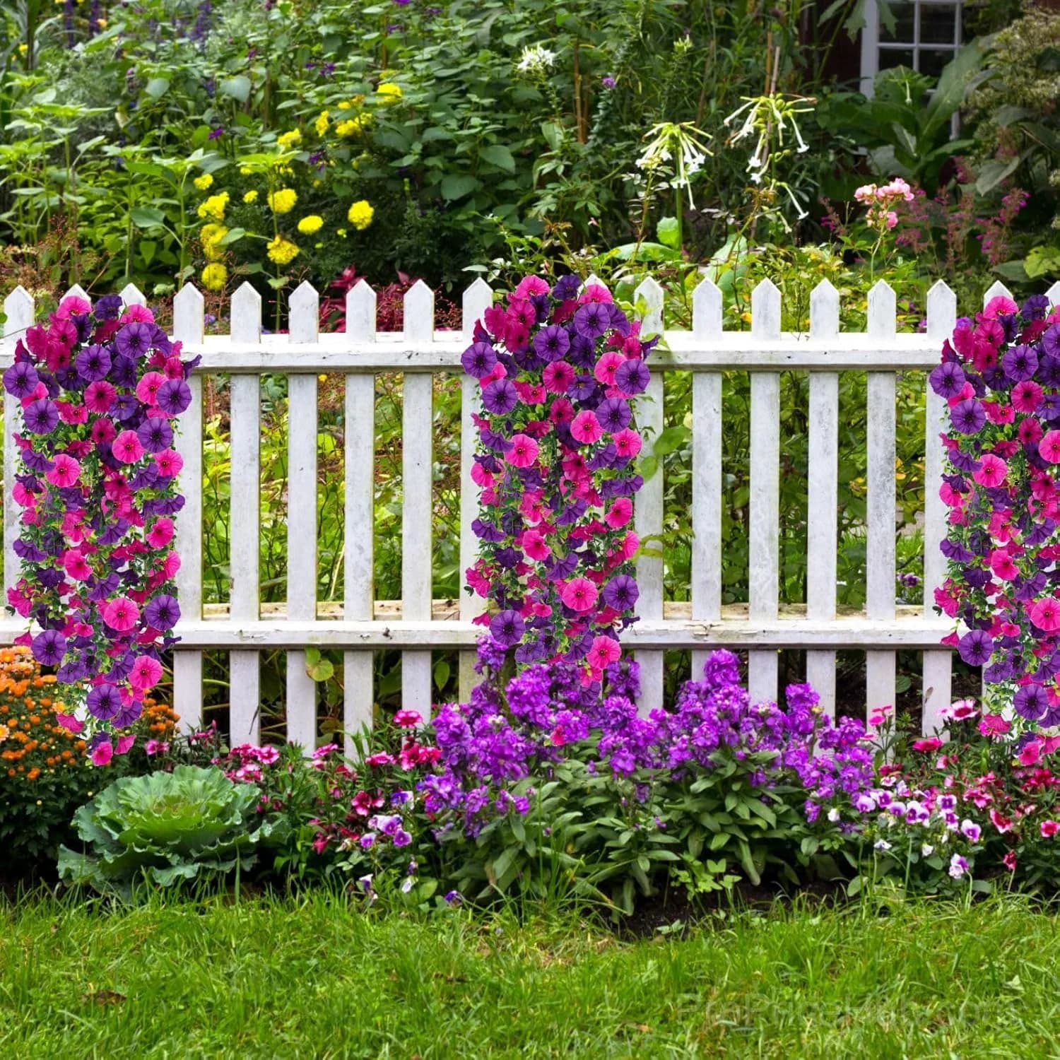 Artificial Flower for Home, Garden, Porch & Window Box - Alt