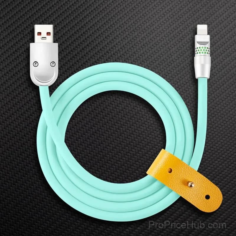 100W Fast Charging Cable with RGB Glow - View 19