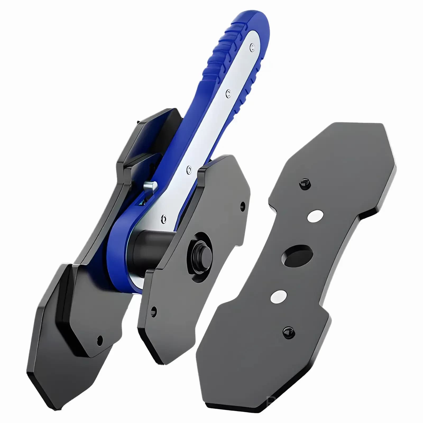 Brake Caliper Piston Press Tool – 360° Rotating Ratchet Wrench - View 1