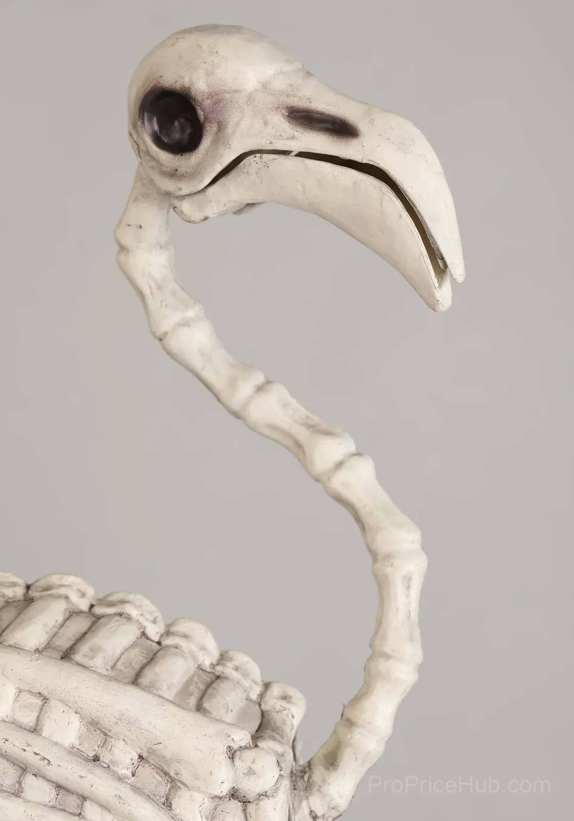 30-Inch Glow-in-the-Dark Flamingo Skeleton Yard Decor - View 4