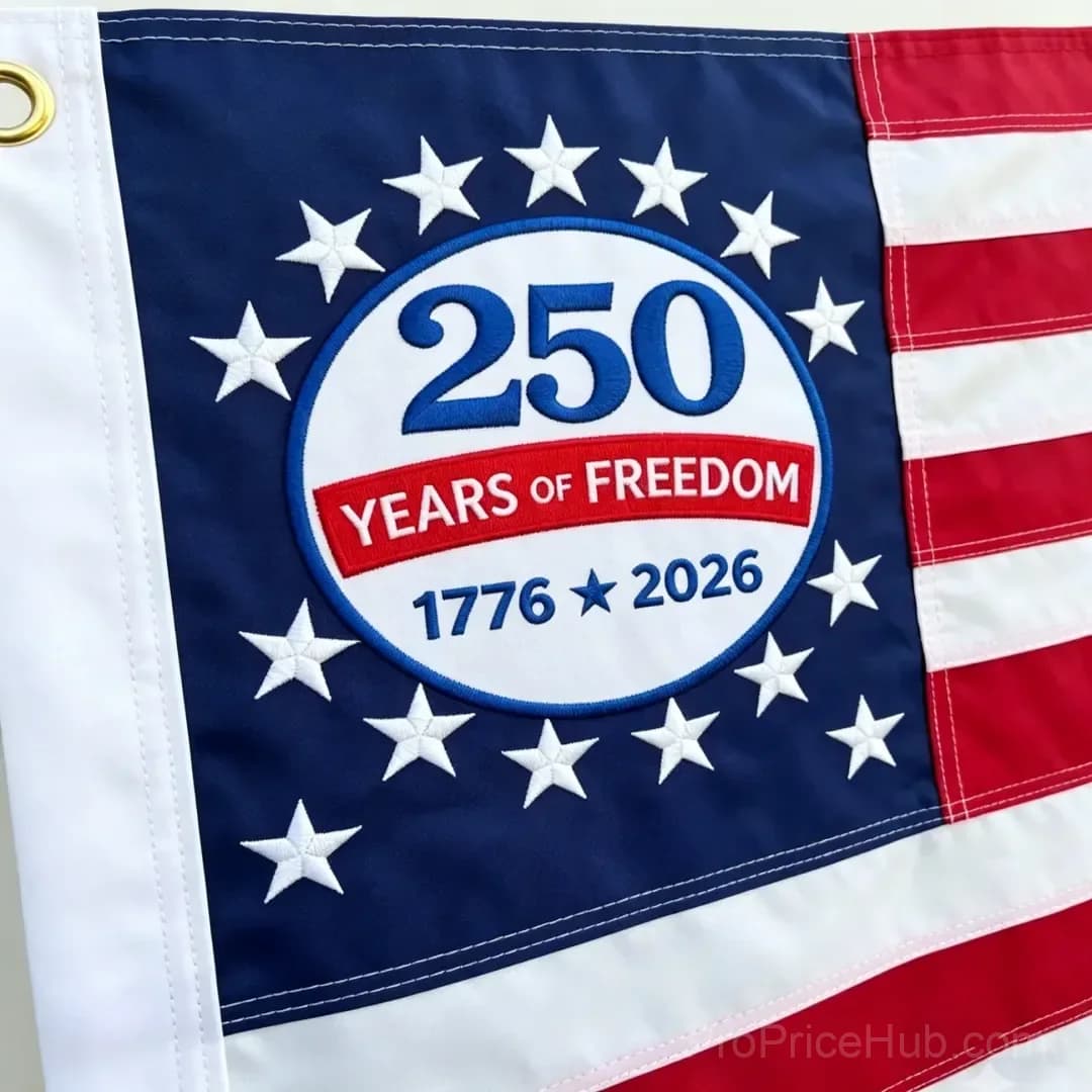 250th Anniversary USA Commemorative Flag - 3x5 Ft - Alt