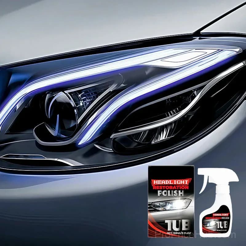 Car Headlight Restoration Kit – Restore Dull Lights - View 7