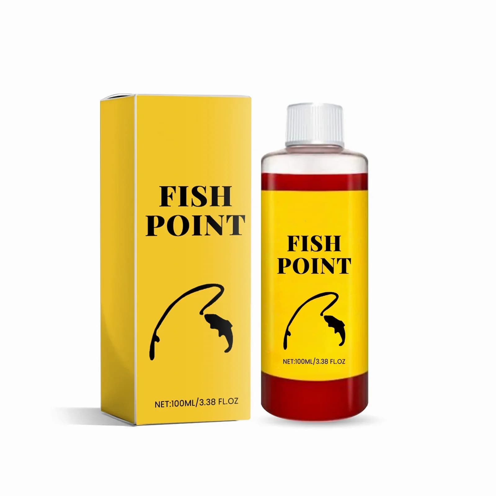 Concentrated Fish Attractant Liquid - Fast Acting Red Worm Formula - Main