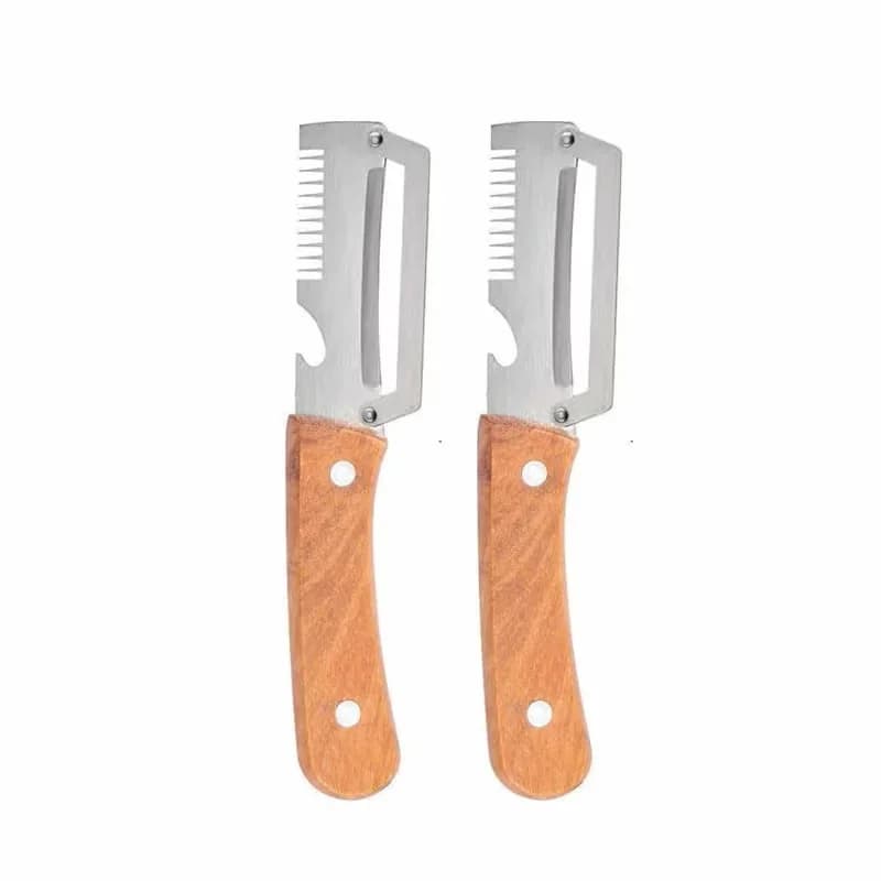 Multifunctional Vegetable Peeler, 1-Piece Kitchen Tool - View 5