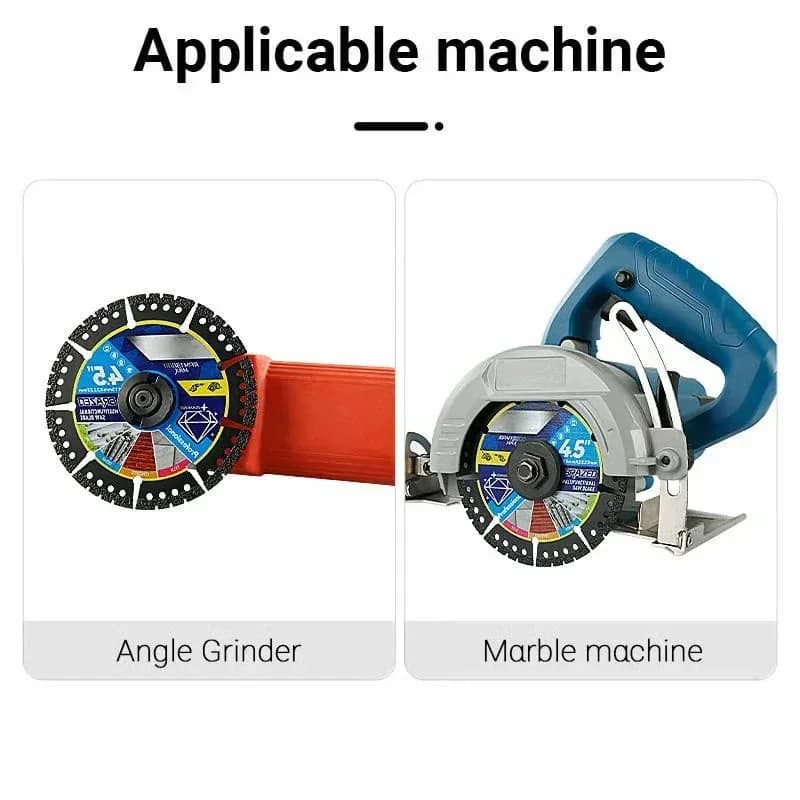 4.5" Multi-Material Diamond Blade - Premium Cutting Tool - View 2