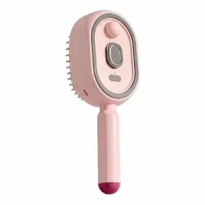 Electric Spray Air Cushion Massage Comb, White - Alt