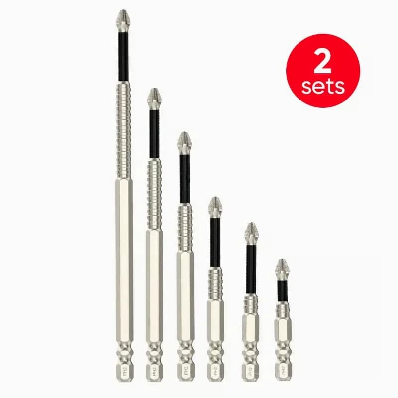 High-Magnetic Screwdriver Drill Bit Set, 1 Set - View 3
