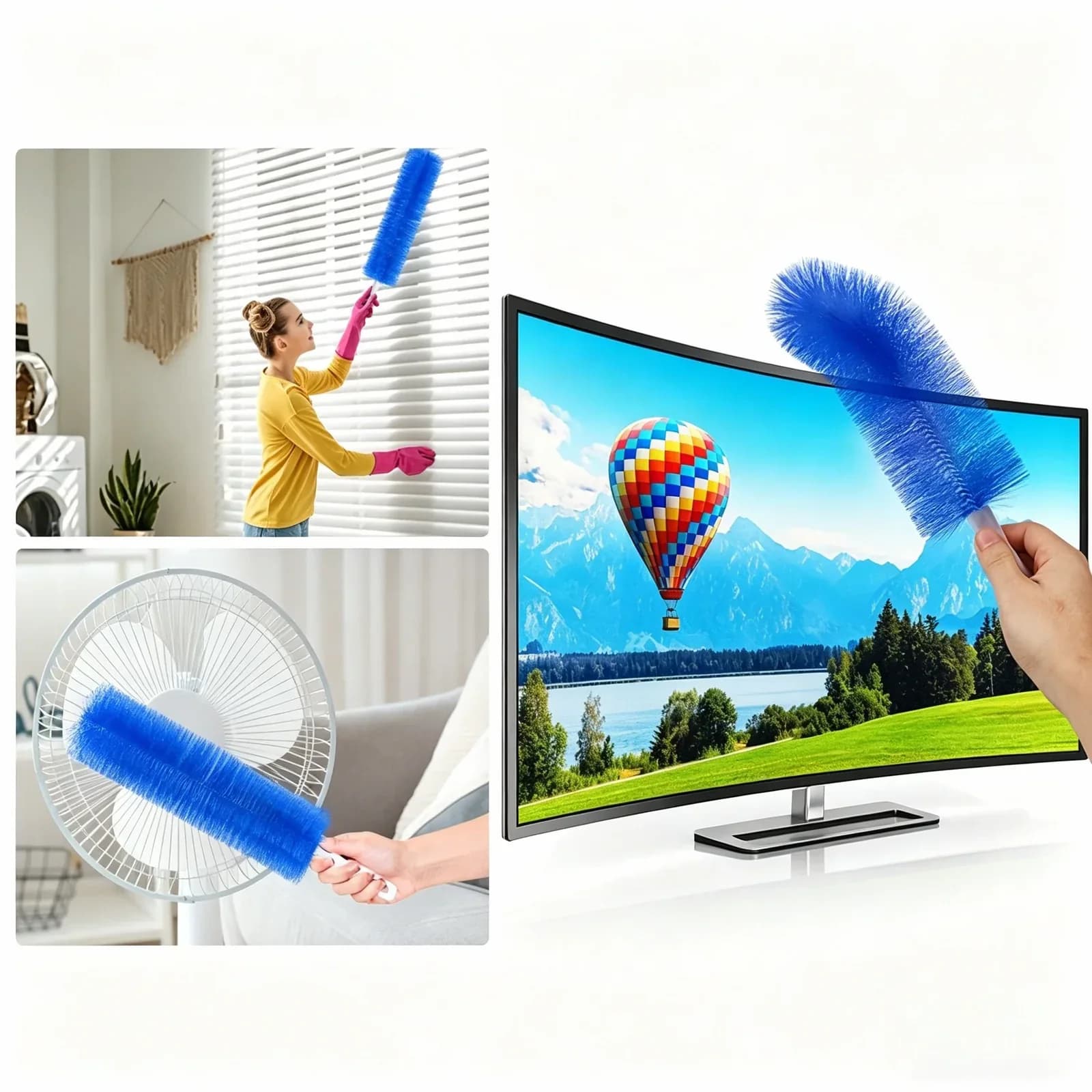 Bendable Microfiber Head Reusable Dust Remover - View 5