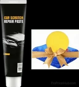 Car Scratch Repair Paste Kit with Sponge and Thick Towel - View 1
