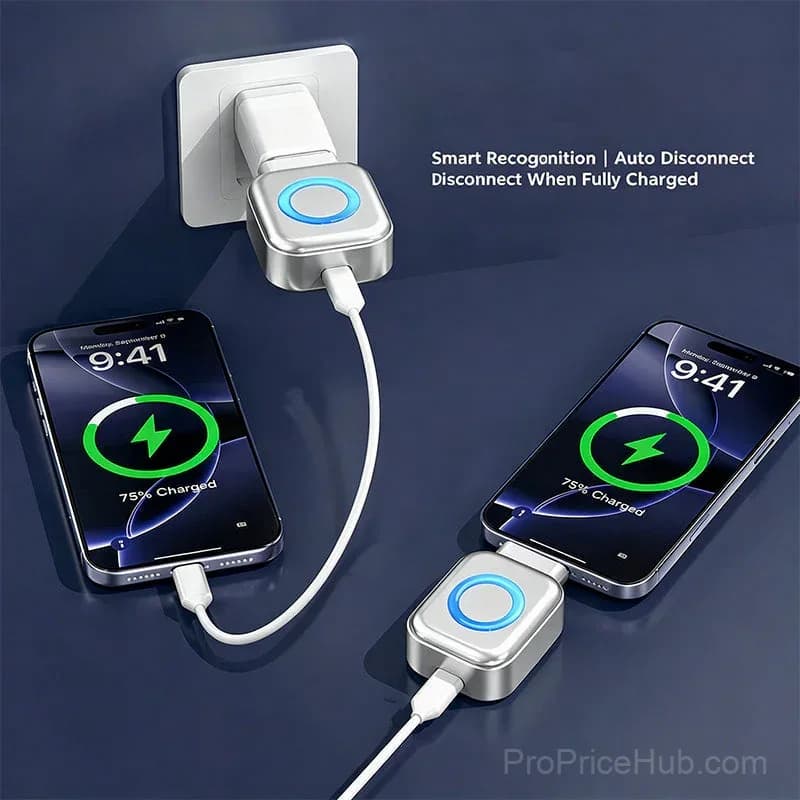 Auto Power-Off Fast Charging Adapter (1 Pack) - View 2