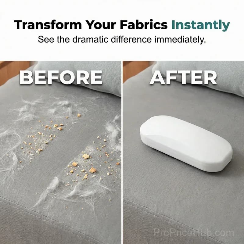 Portable Pet Hair & Crumb Remover Brush - View 2