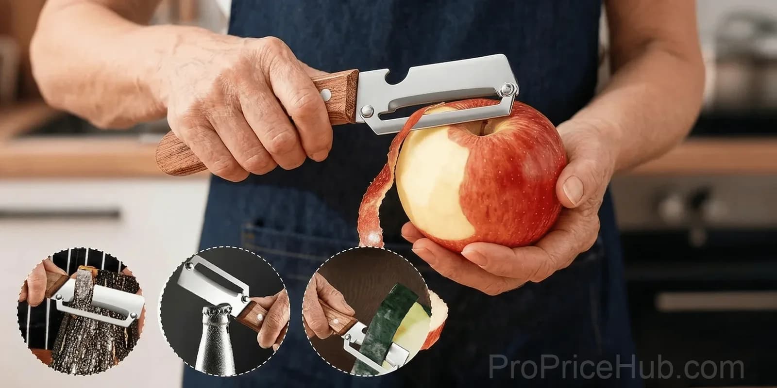 Multifunctional Vegetable Peeler Set, 2-Piece Kitchen Peeler - View 3