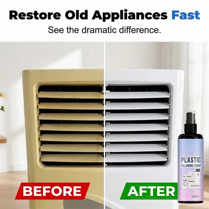 Multi-Purpose Plastic Yellowing Remover Spray – Cleans and Restores - View 2