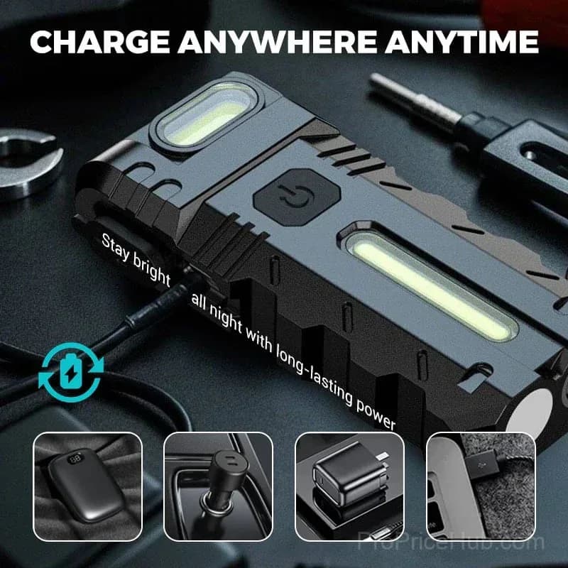 LED Work Light with 180° Rotating Head - View 8
