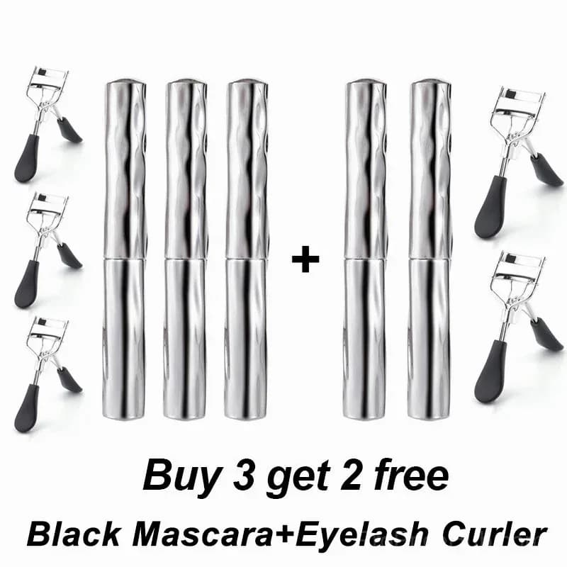 Waterproof Sweatproof Lengthening & Curling Mascara, Black - View 14