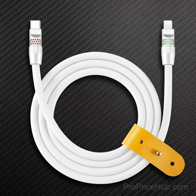 100W Fast Charging Cable with RGB Glow - View 31