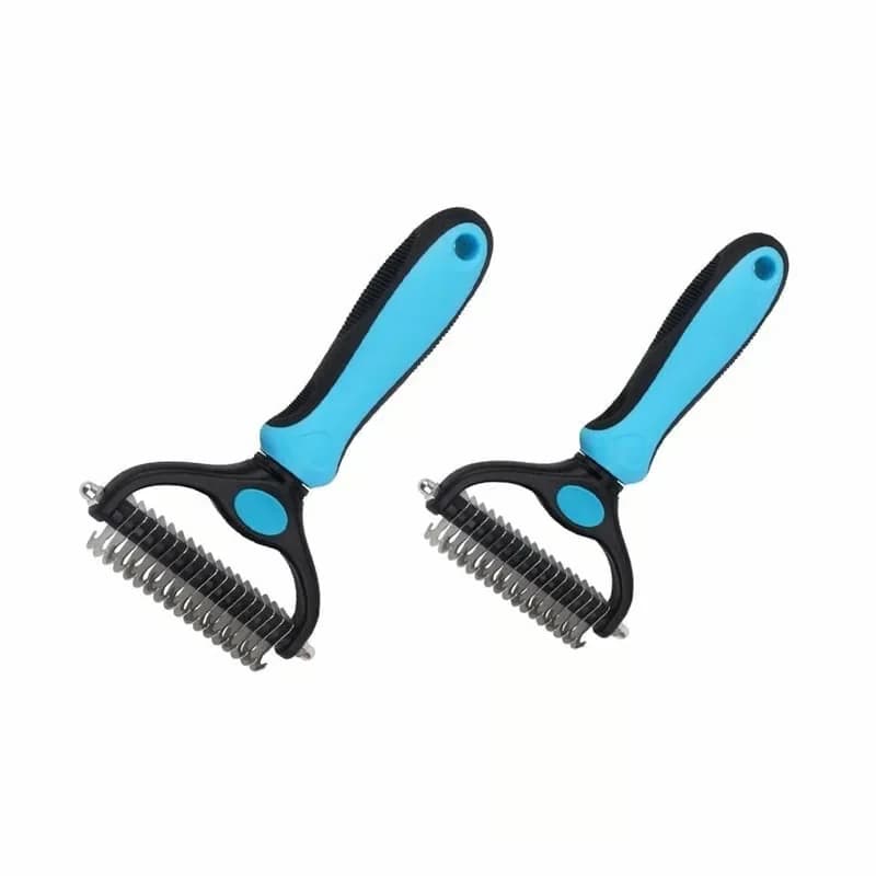 Pet Pro Blue Grooming Tool Set, Large and Small - Main
