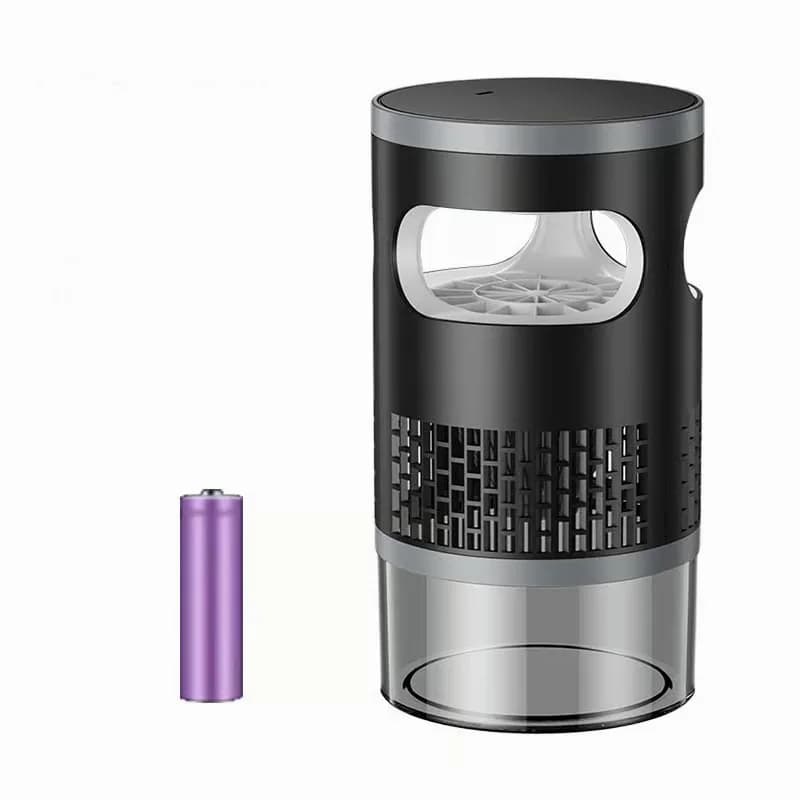 Battery-Powered UV Suction Mosquito Trap with Purple Light - View 1