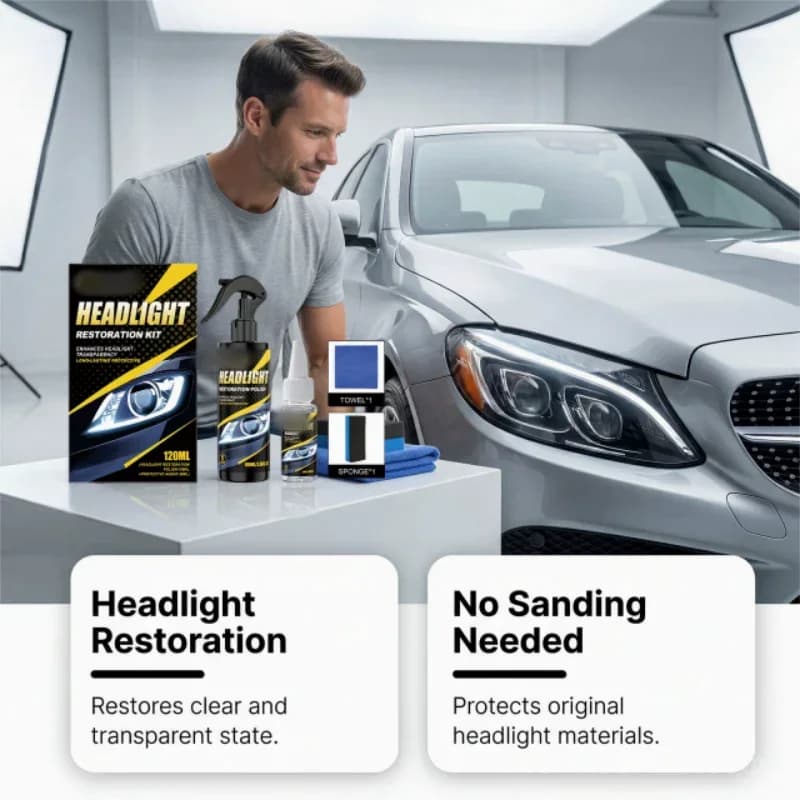 Professional Headlight Polish & Sealant Kit - View 2