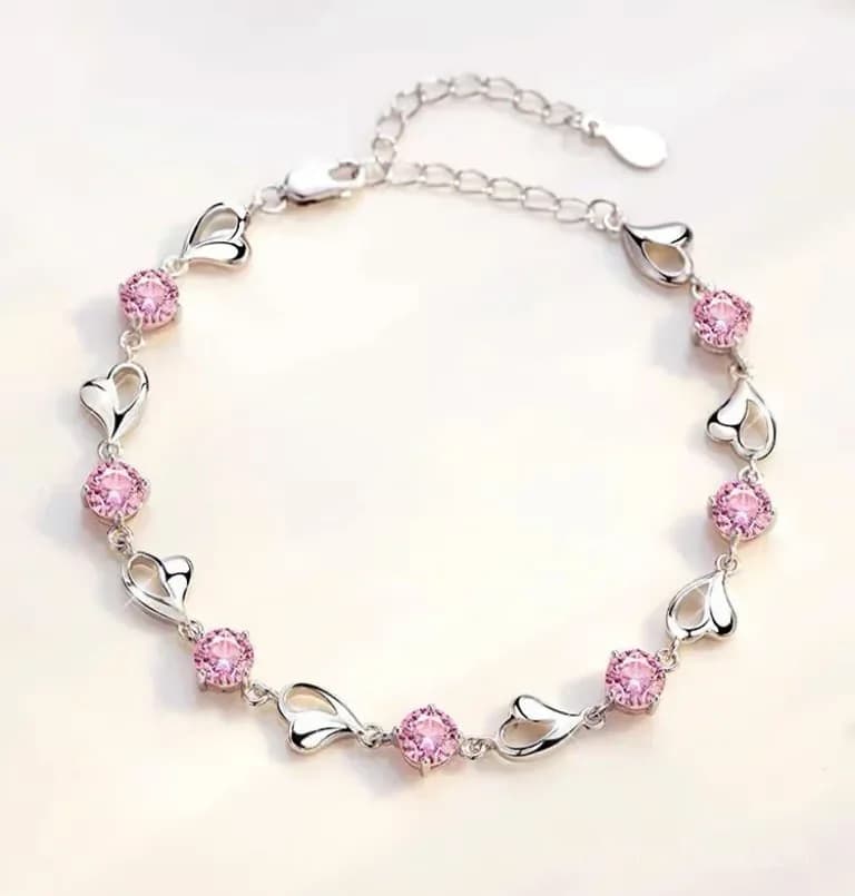 Sparkling Lucky Clover Bracelet, Single - View 12
