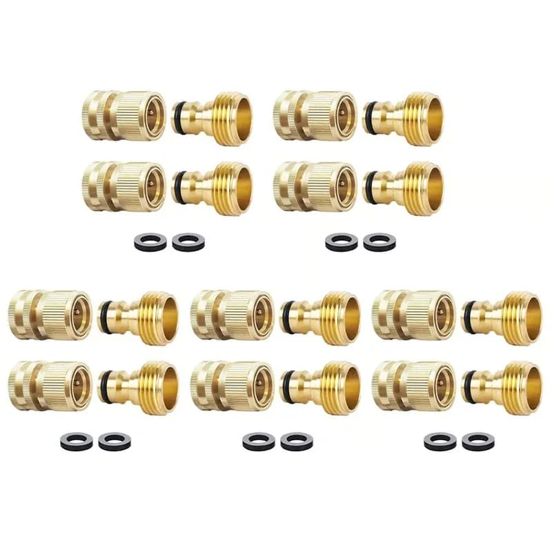 Garden Hose Quick Connector Set, 2-Pack - View 5