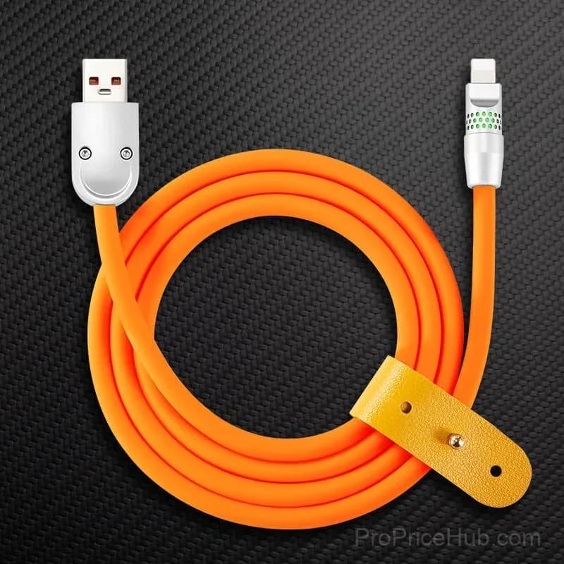 100W Fast Charging Cable with RGB Glow - View 23